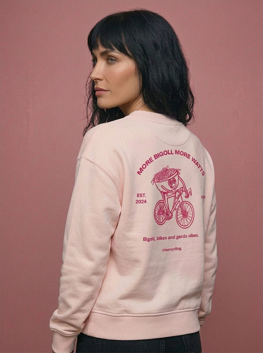 ciaocycling. Crewneck kurz - More Bigoli, More Watts