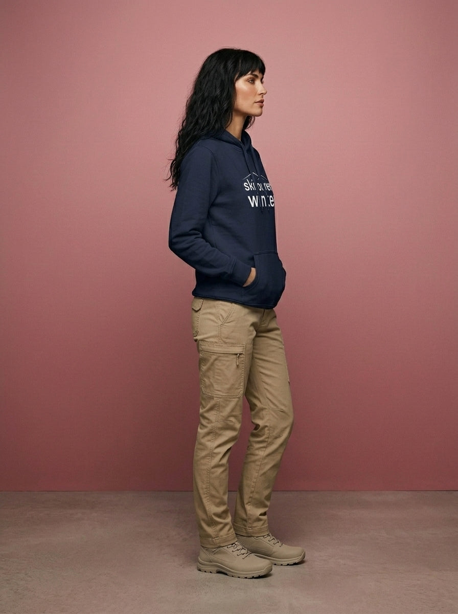 #DEINskitourenwinter Hoodie navy