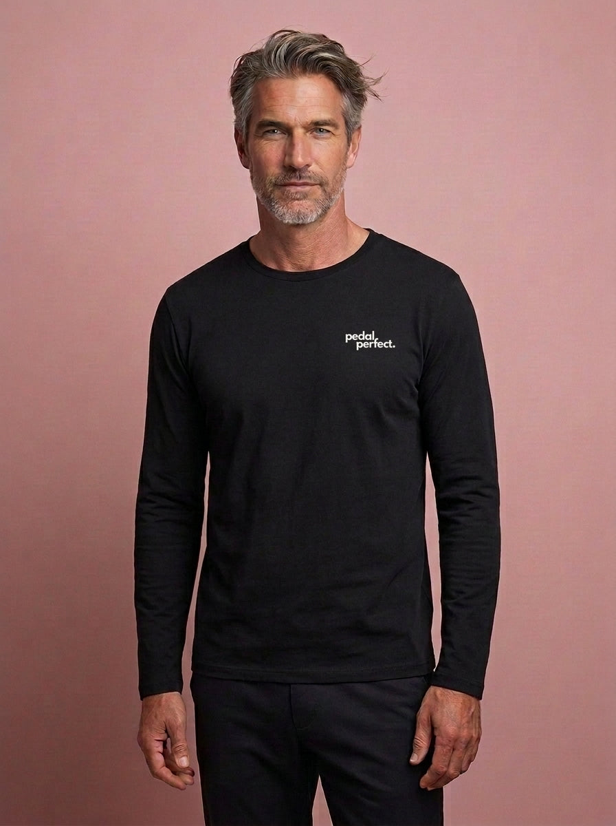 Pedal Perfect Longsleeve Logo klein
