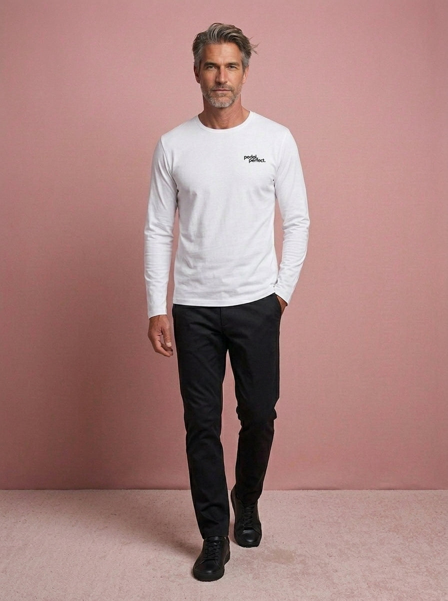 Pedal Perfect Longsleeve Logo klein