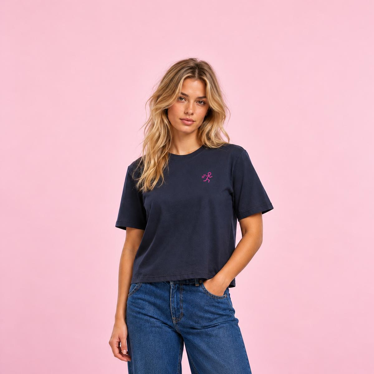 Run Loose Fit Tee Damen