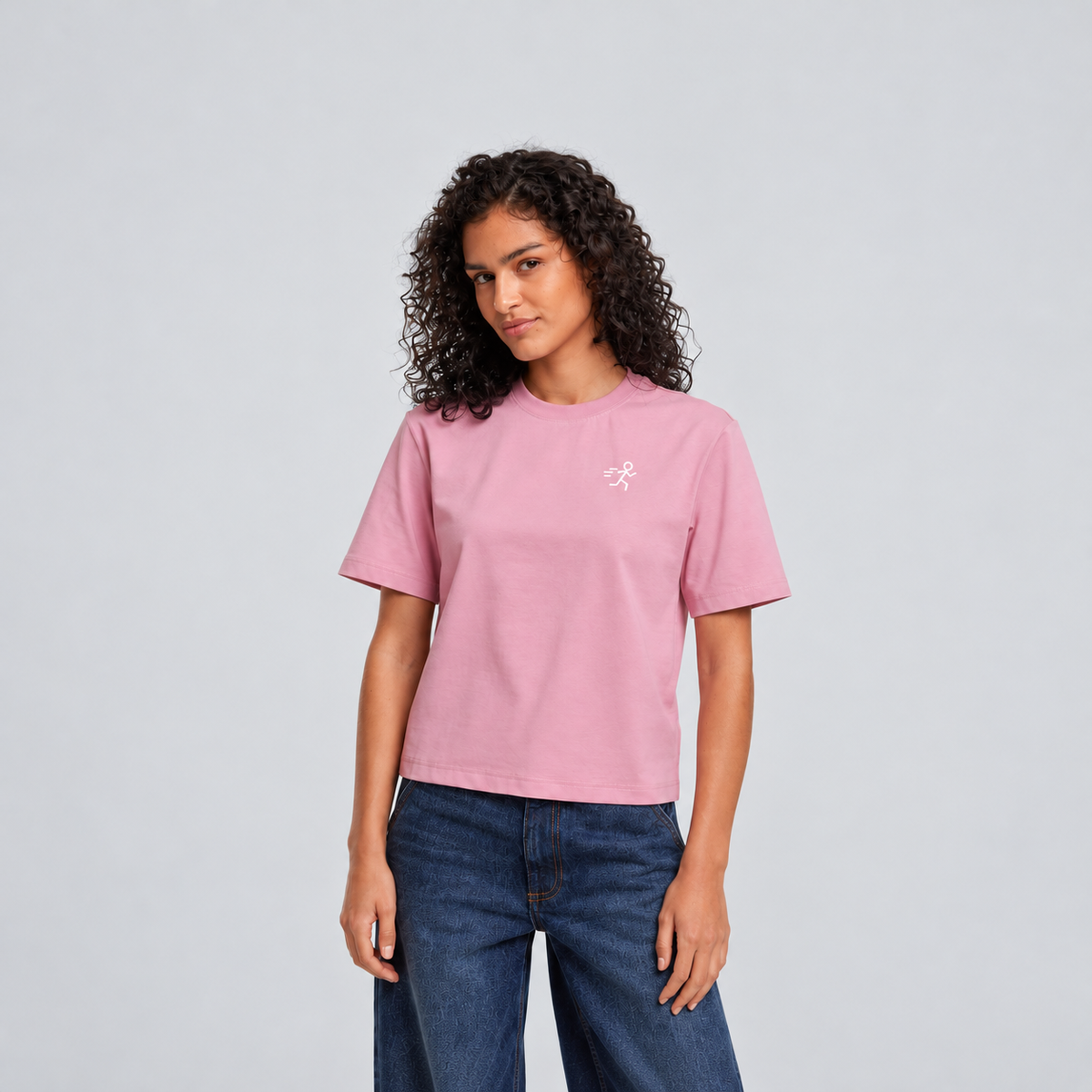 Run Loose Fit Tee Damen