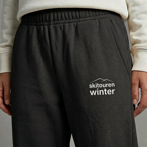 #DEINskitourenwinter Sweatpants schwarz