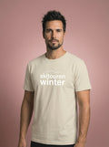 #DEINskitourenwinter T-Shirt sand