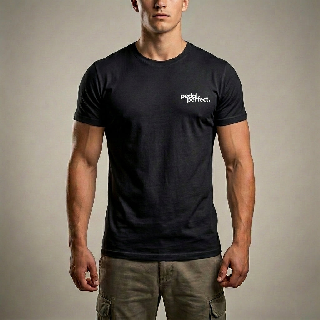 T-Shirt Pedal Perfect Logo klein