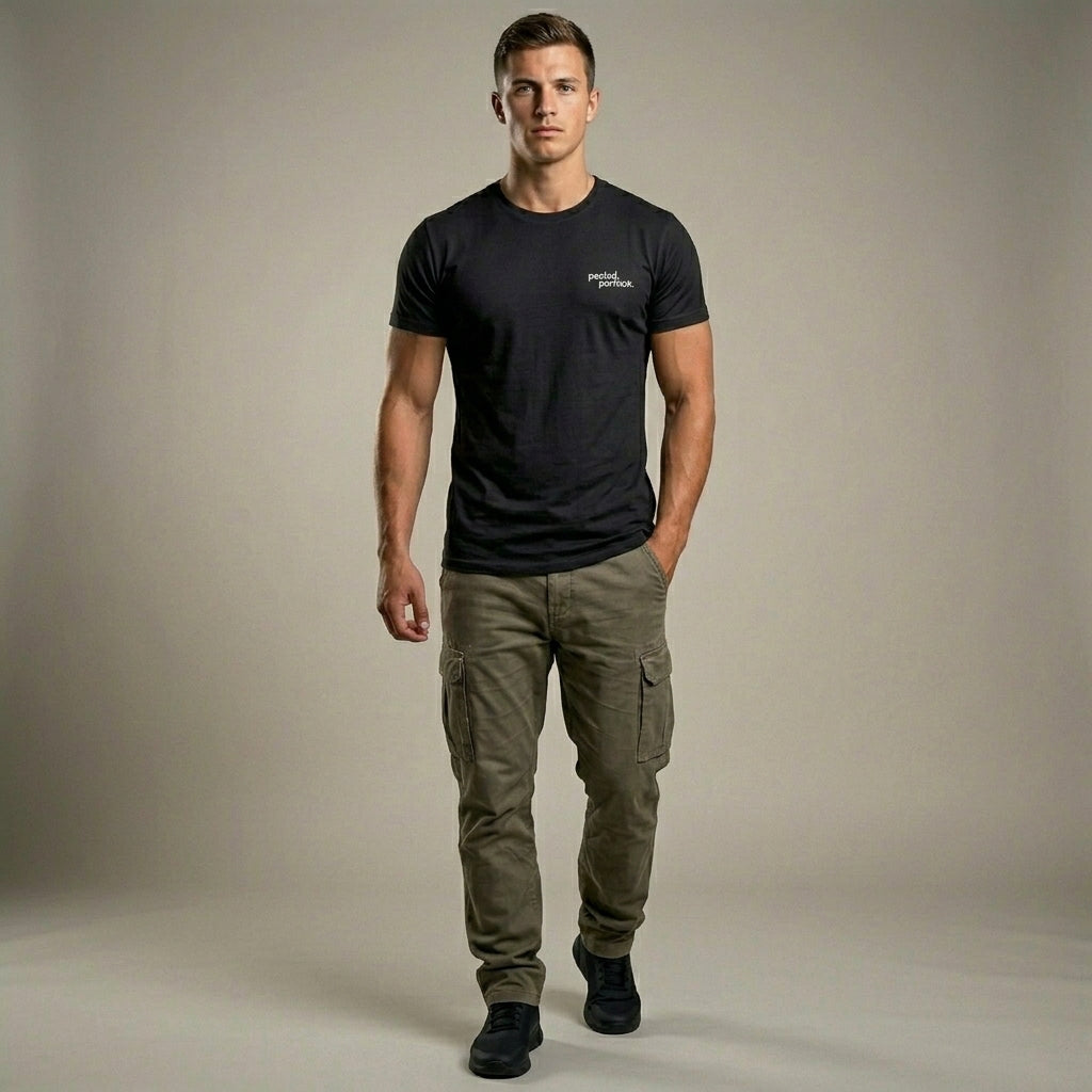 T-Shirt Pedal Perfect Logo klein