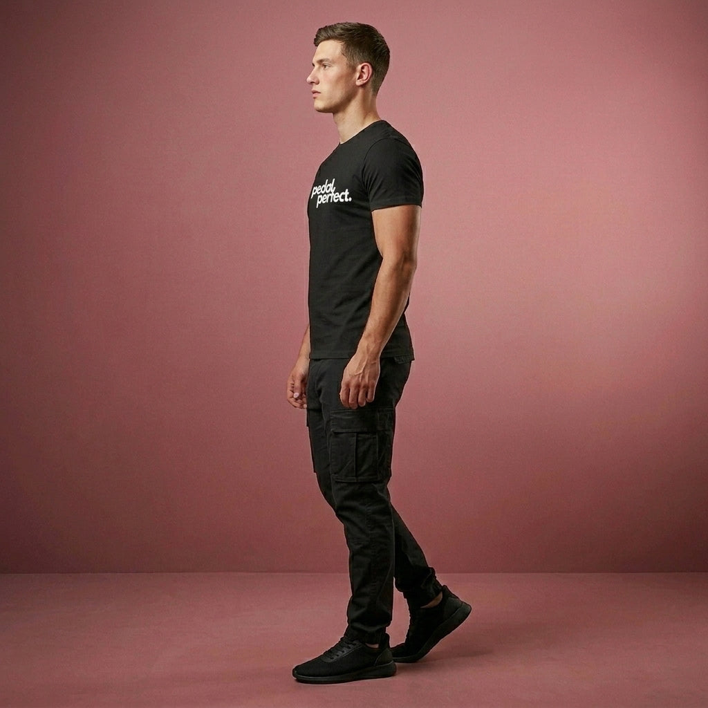 T-Shirt Pedal Perfect Logo groß